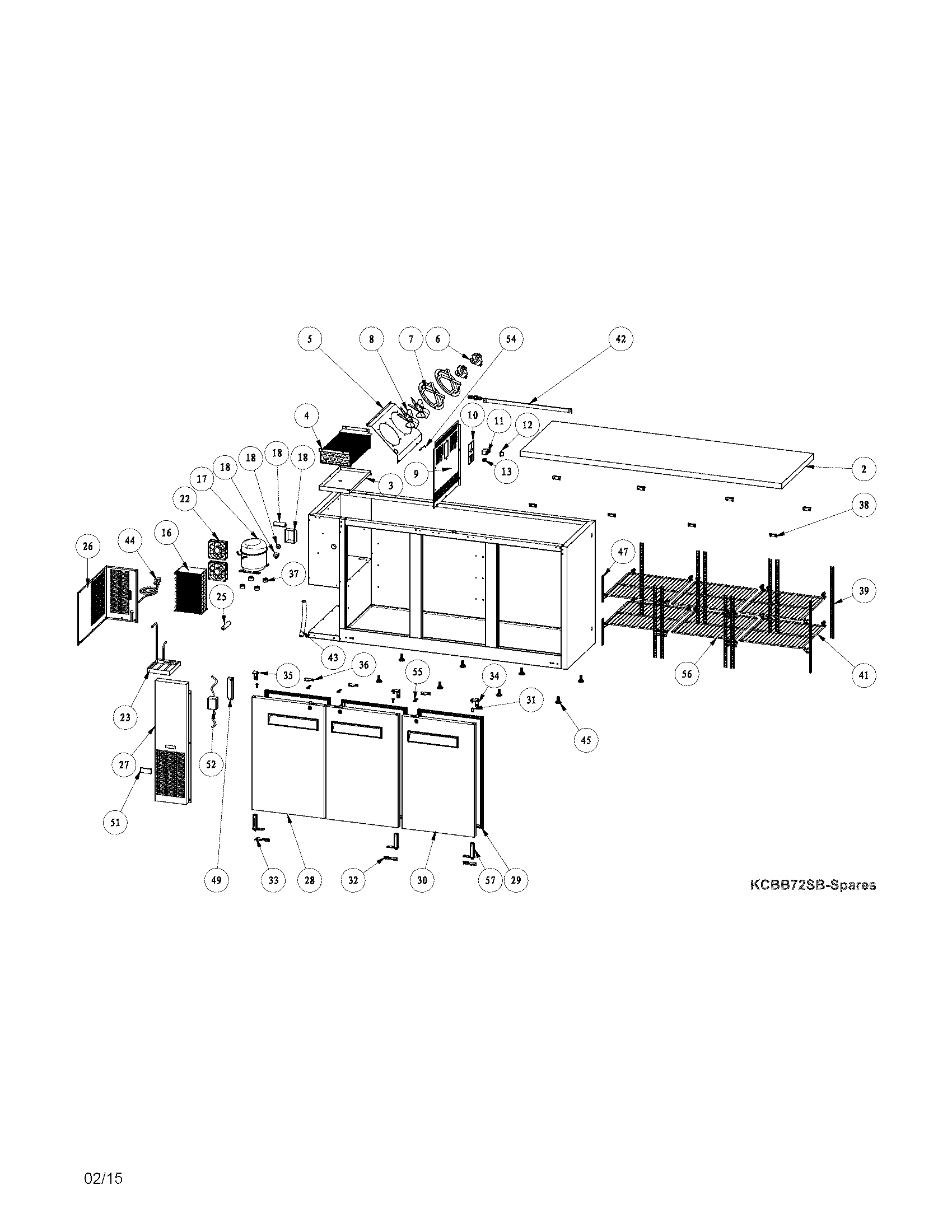 Recommended spare parts