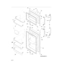 Kenmore 25368894015 doors diagram