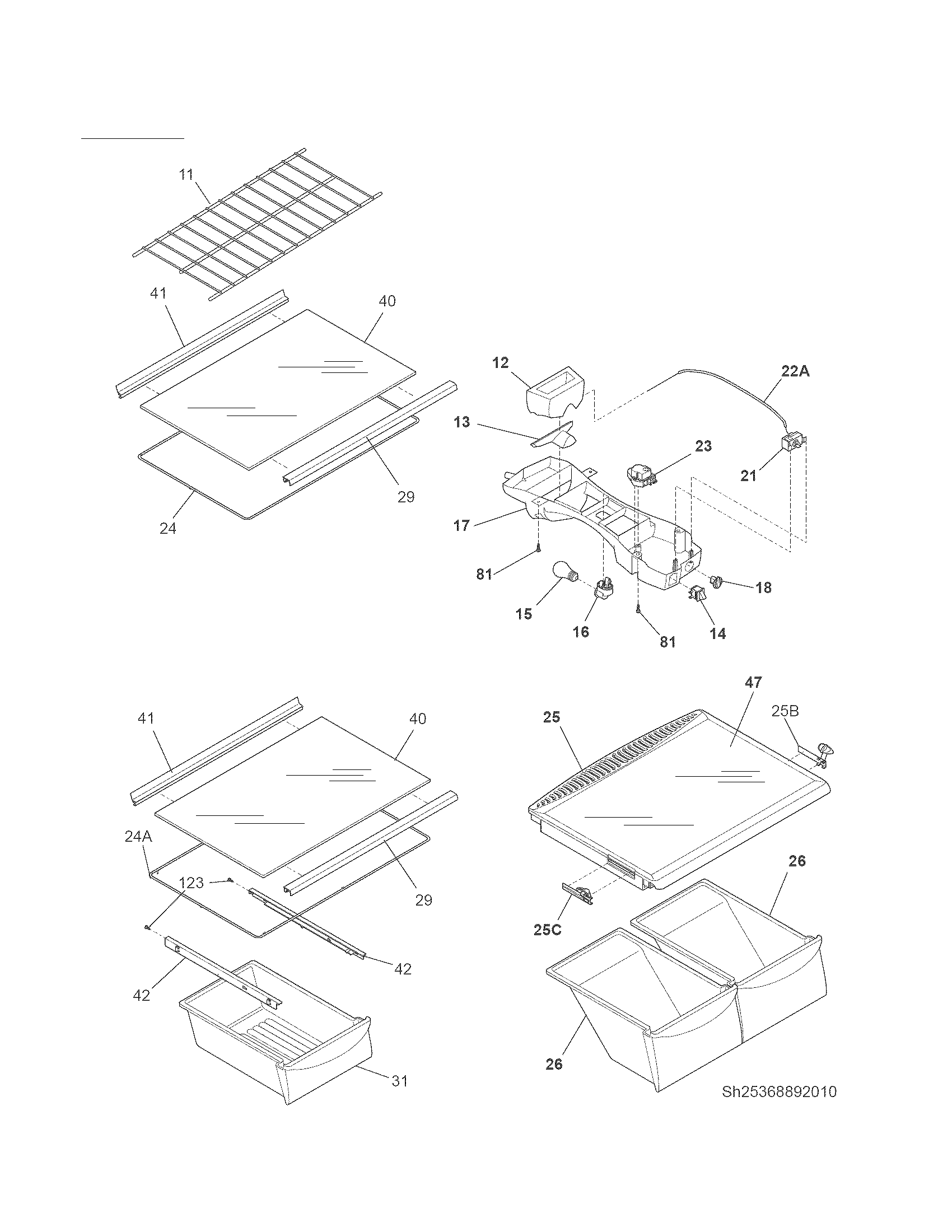 Shelves