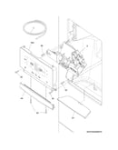 Controls & ice dispenser