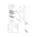 Frigidaire LFFH20F3QWB cabinet diagram