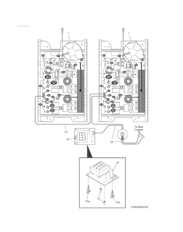 Induction unit