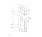 Kenmore 25378899016 doors diagram