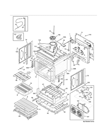 Upper oven