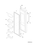 Refrigerator door