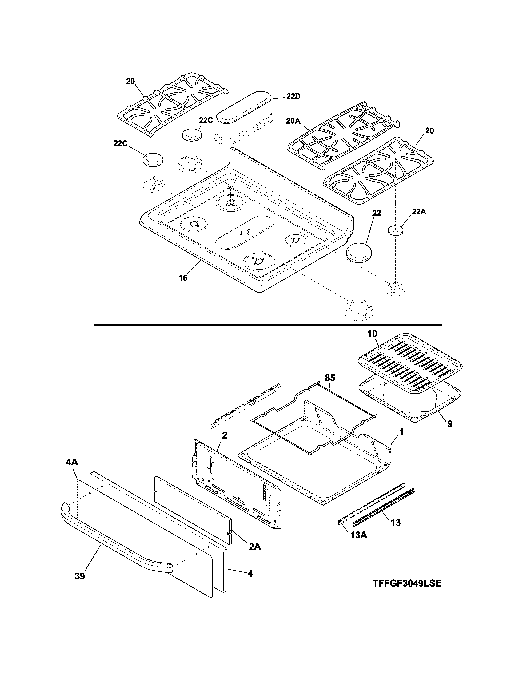 Top/drawer