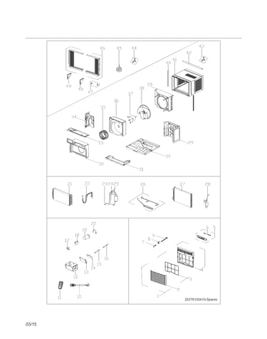 Recommended spare parts