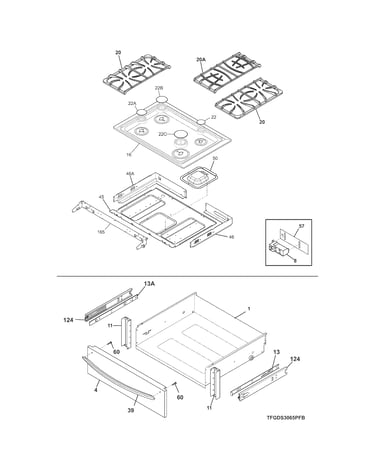 Top/drawer