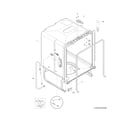 Frigidaire FBD2400KW9B tub diagram