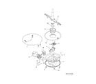 Frigidaire FBD2400KW9B motor & pump diagram