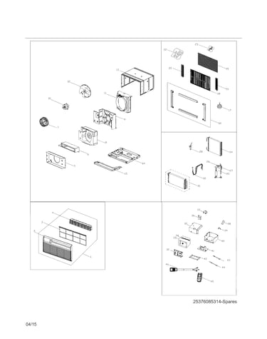 Recommended spare parts