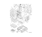 Frigidaire LFGS3025PFC body diagram