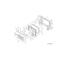 Frigidaire LFGS3025PFC door diagram