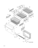 Freezer drawer, baskets