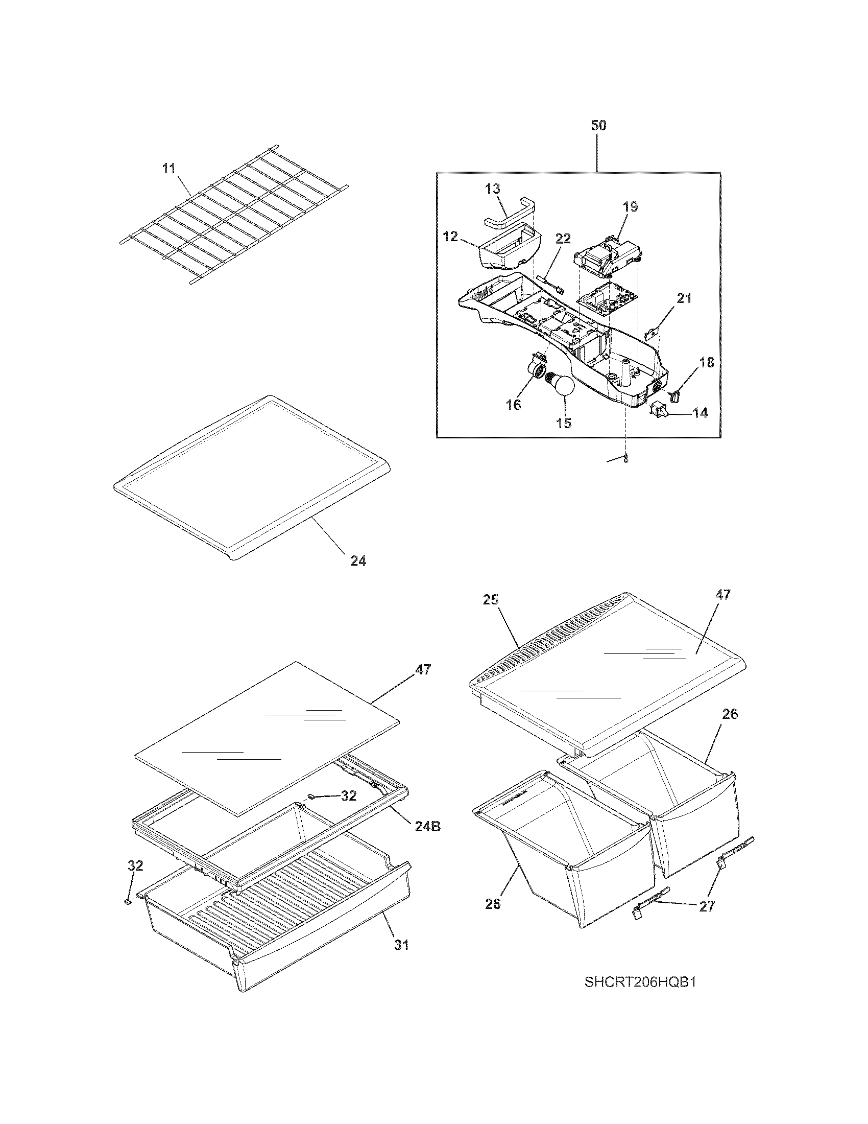 Shelves