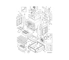 Frigidaire CGIS3065PFC body diagram