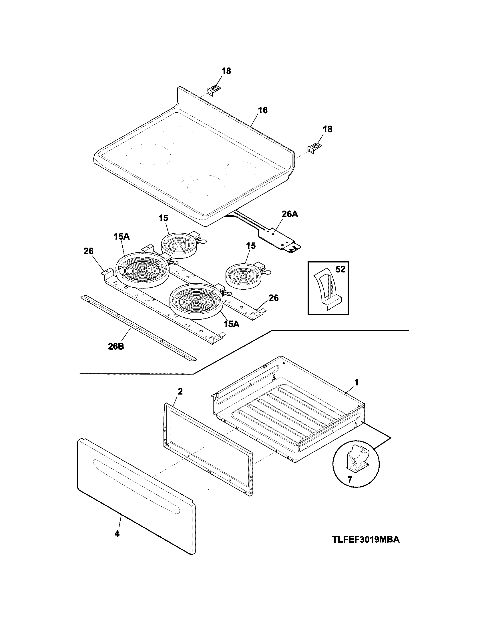 Top/drawer