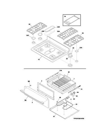 Top/drawer