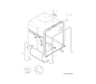 Frigidaire FFBD2411NQ5A tub diagram