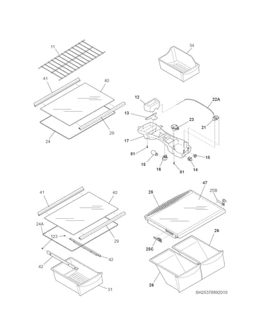 Shelves