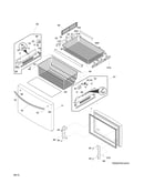 Freezer drawer, baskets
