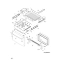 Frigidaire FPHB2899PF7A freezer drawer, baskets diagram