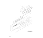 Frigidaire LFBD2409LF3C control panel diagram