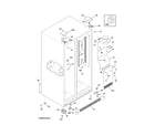 Frigidaire DFHS2313MFDA cabinet diagram