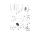 Frigidaire DFHS2313MFDA system diagram