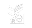 Frigidaire DFHS2313MFDA ice maker diagram