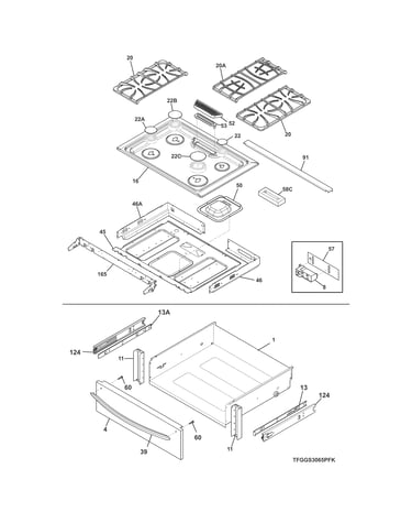Top/drawer