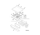 Kenmore 79097013510 top/drawer diagram