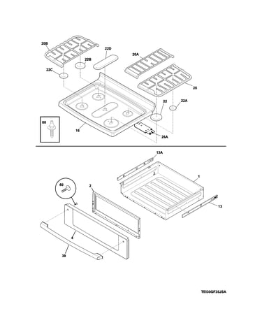Top/drawer