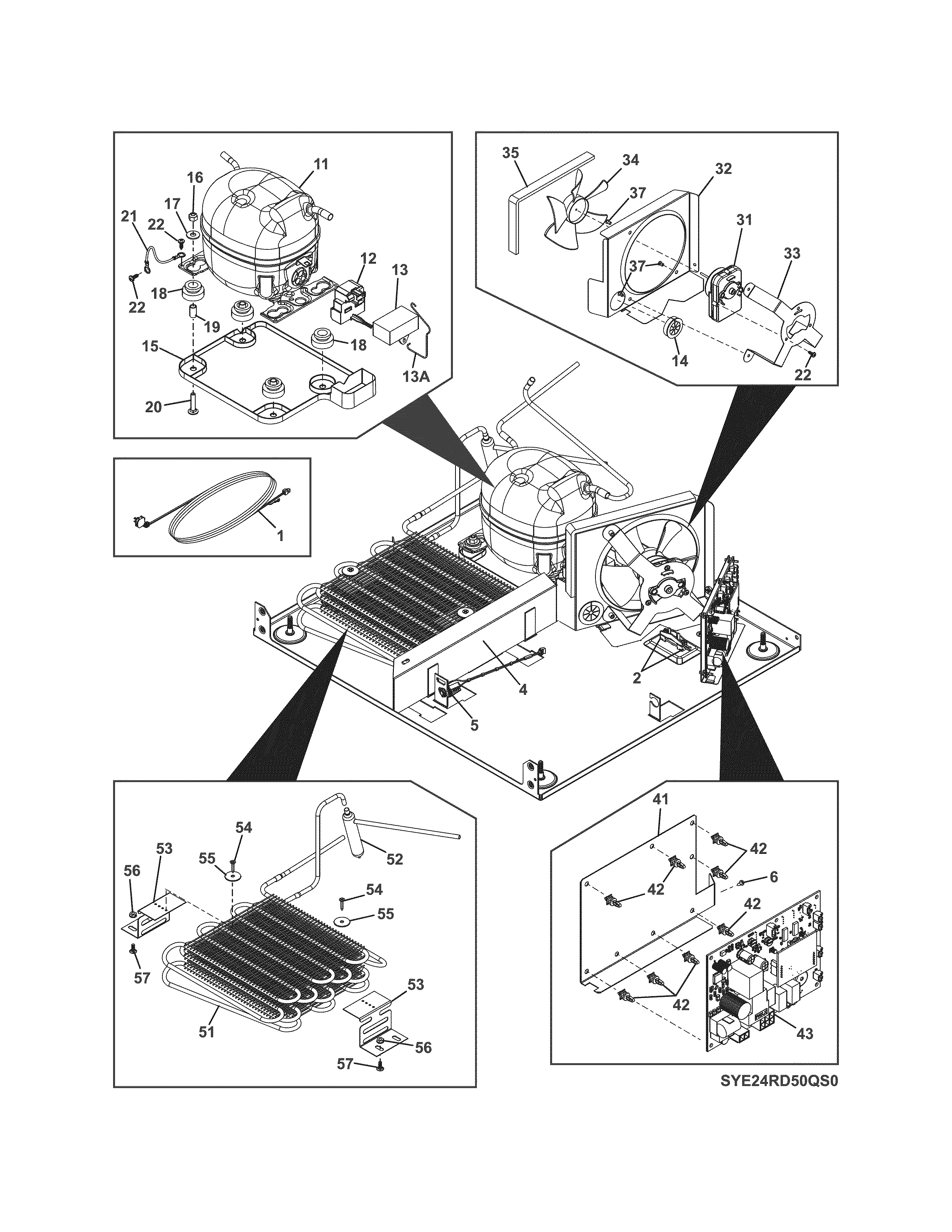 Compressor compartment