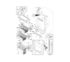Electrolux EI32AF80QSB cabinet diagram