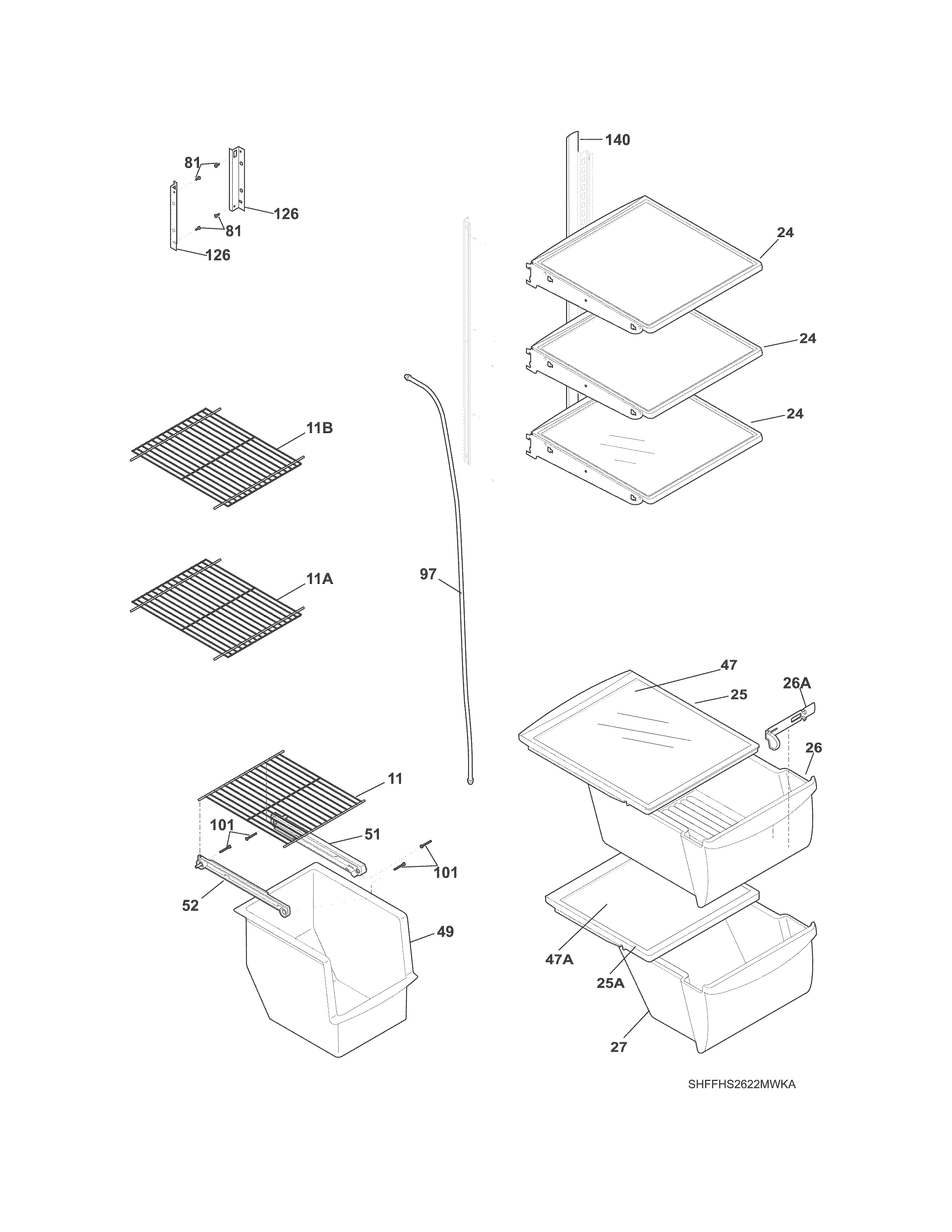 Shelves