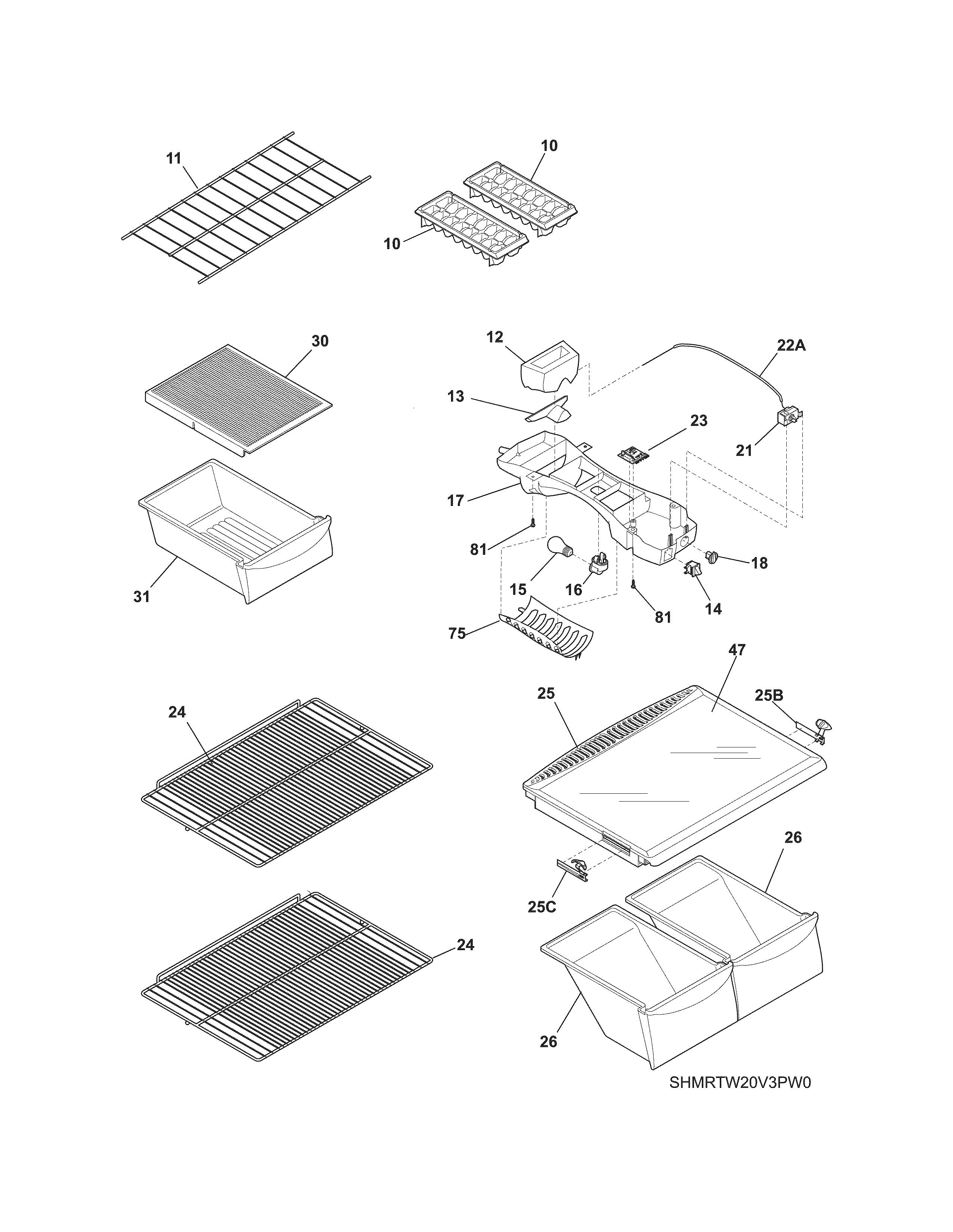 Shelves