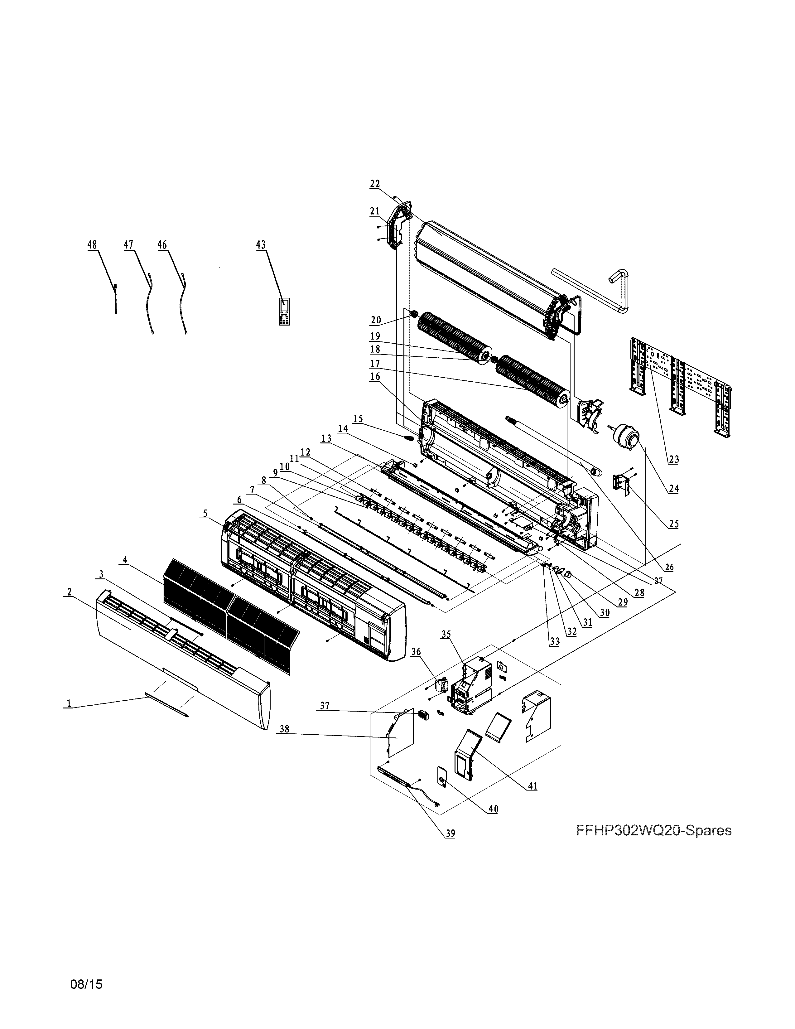 Recommended spare parts