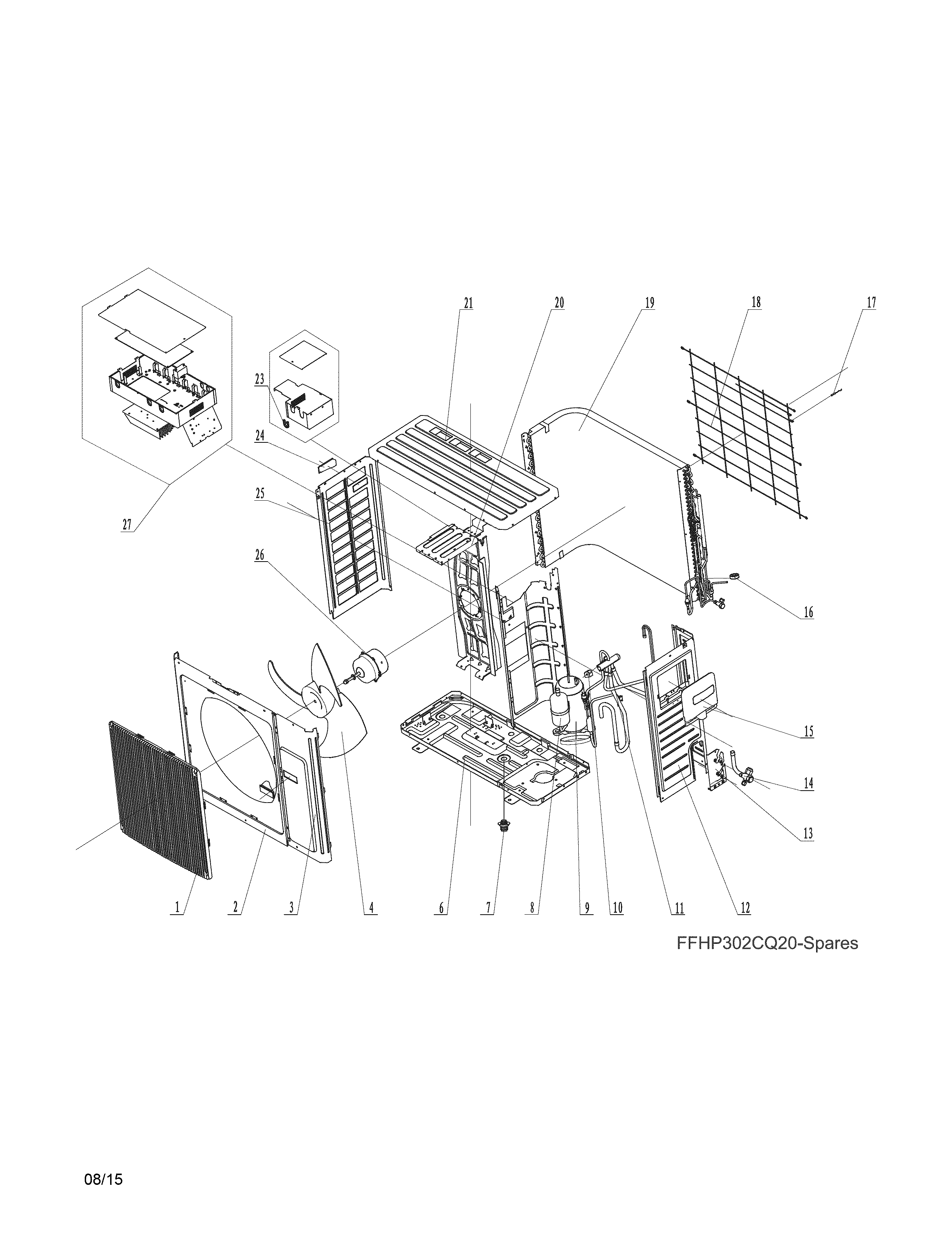 Recommended spare parts