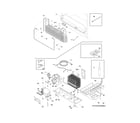 Frigidaire FGHN2844LE8 cooling system diagram