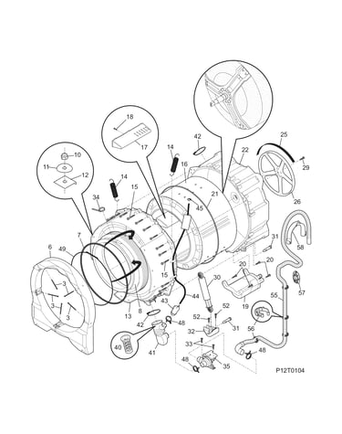 Motor/tub