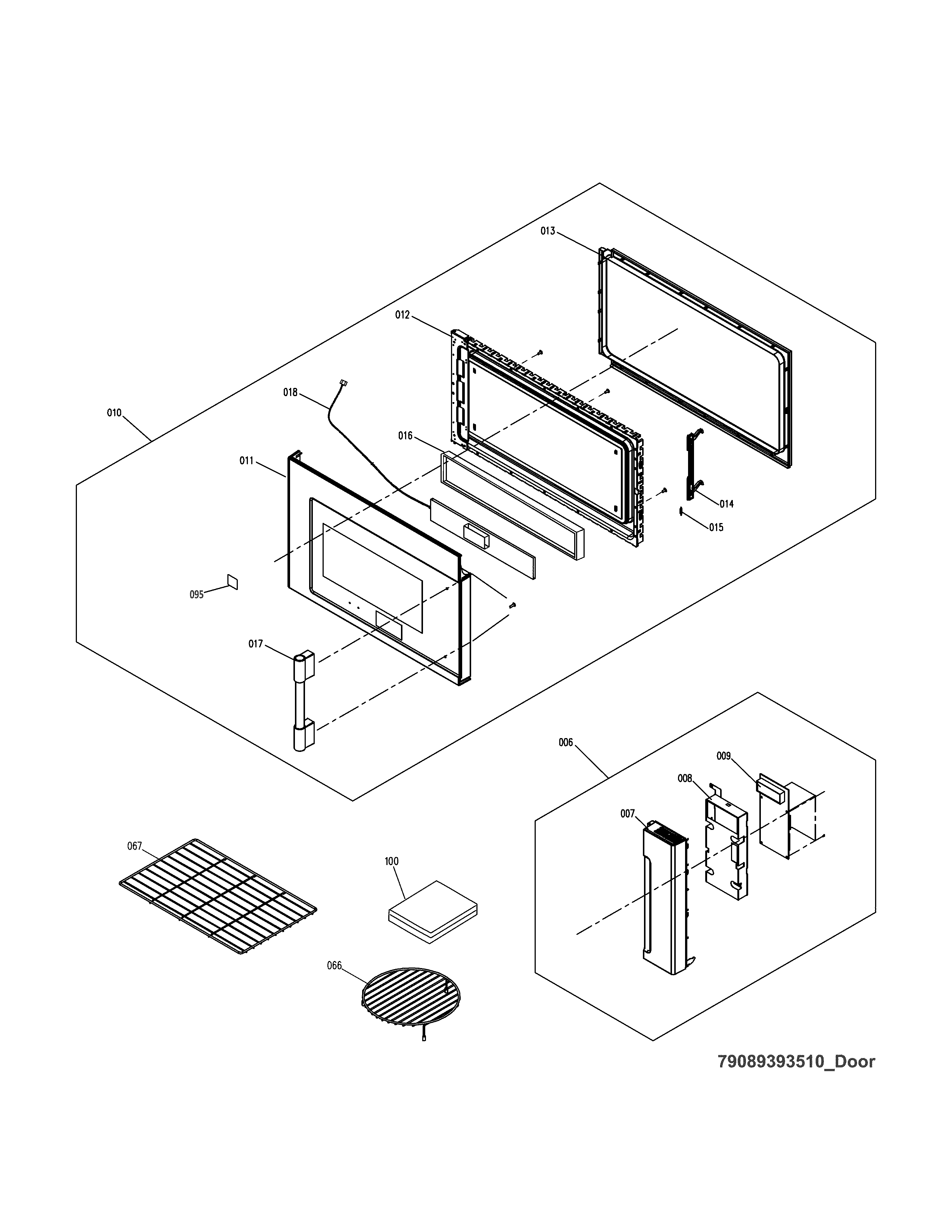 CONTROL PANEL,DOOR,MISCELLANEOUS