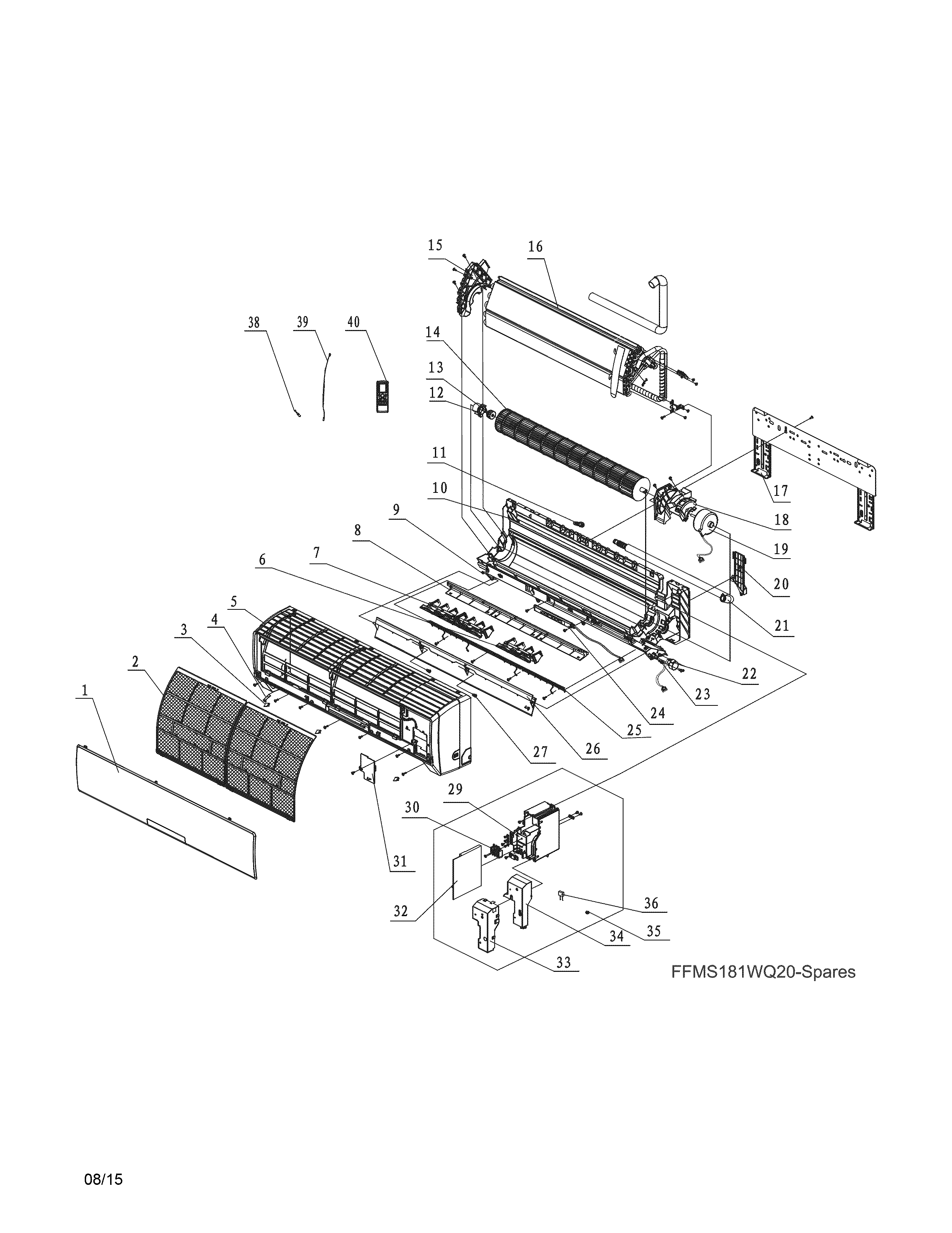 Recommended spare parts