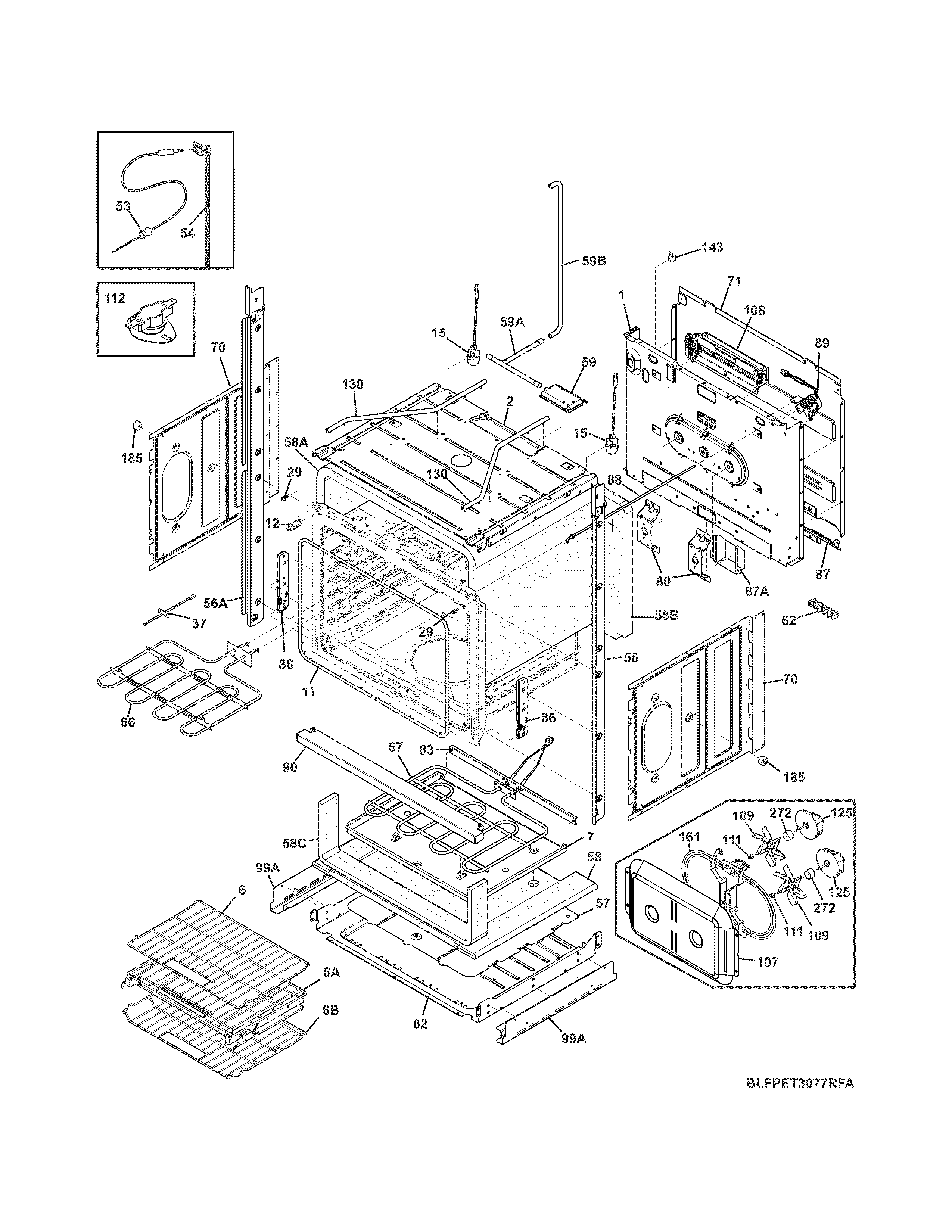 Lower oven