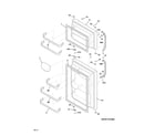 Crosley CRT151QW2 doors diagram