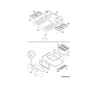 Kenmore 79073032311 top/drawer diagram