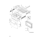 Frigidaire FGHN2866PP6A freezer drawer, baskets diagram