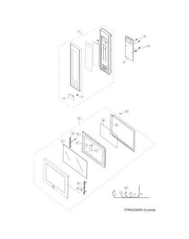 Control panel,door,miscellaneous
