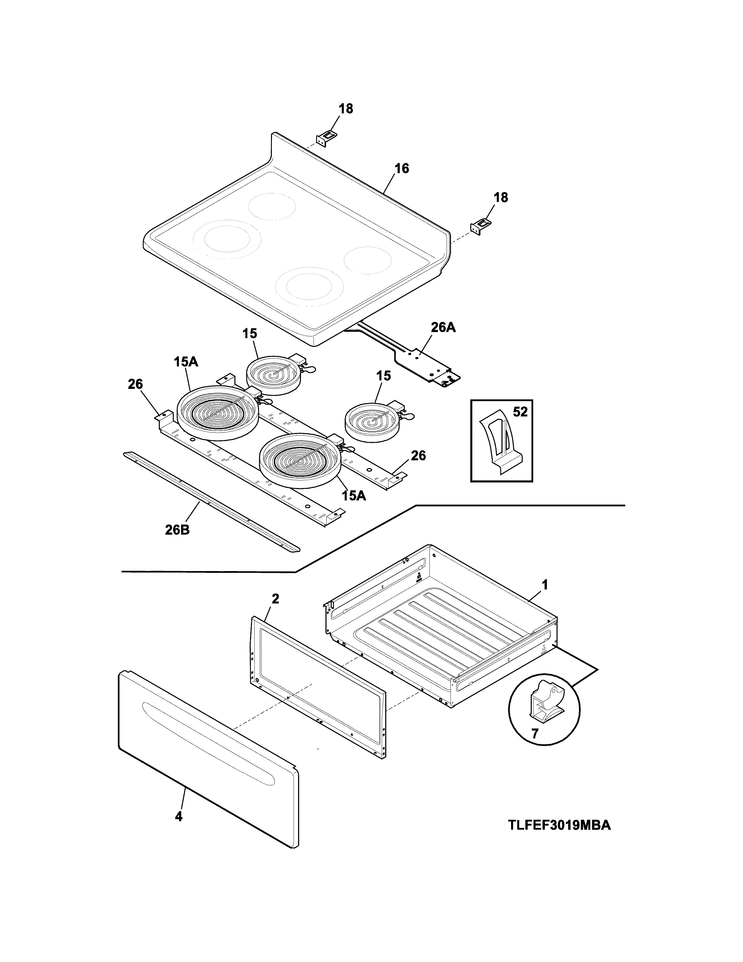 Top/drawer