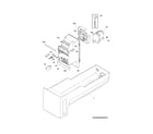 Frigidaire FGEB28D7RF0 ice container diagram